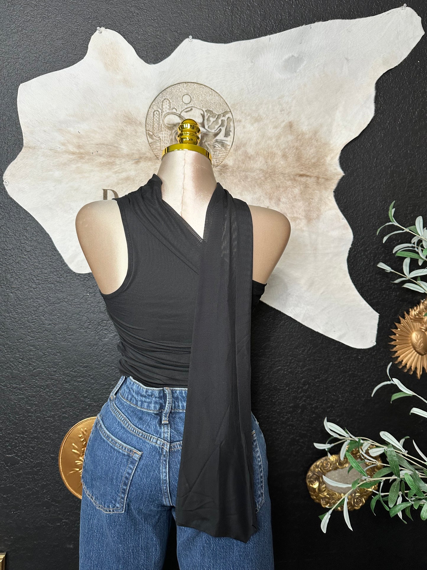 Evianna asymmetrical top