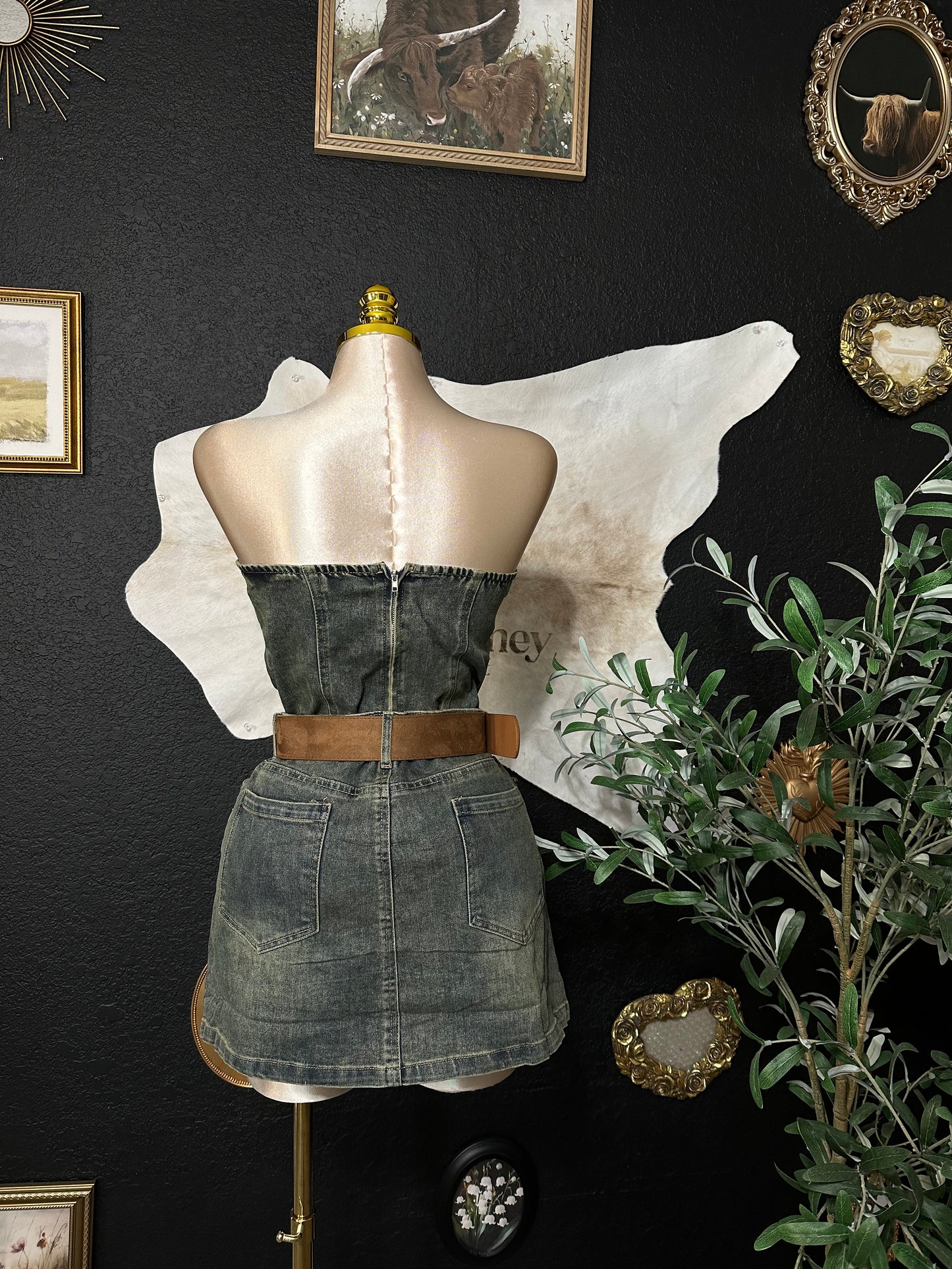 Ceci Demin 2Pc Demin set
