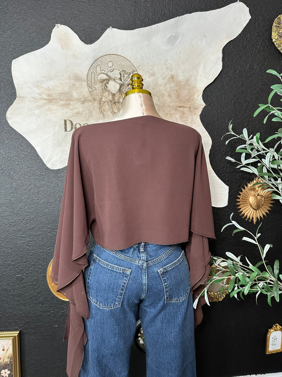Iza Drape Crop
