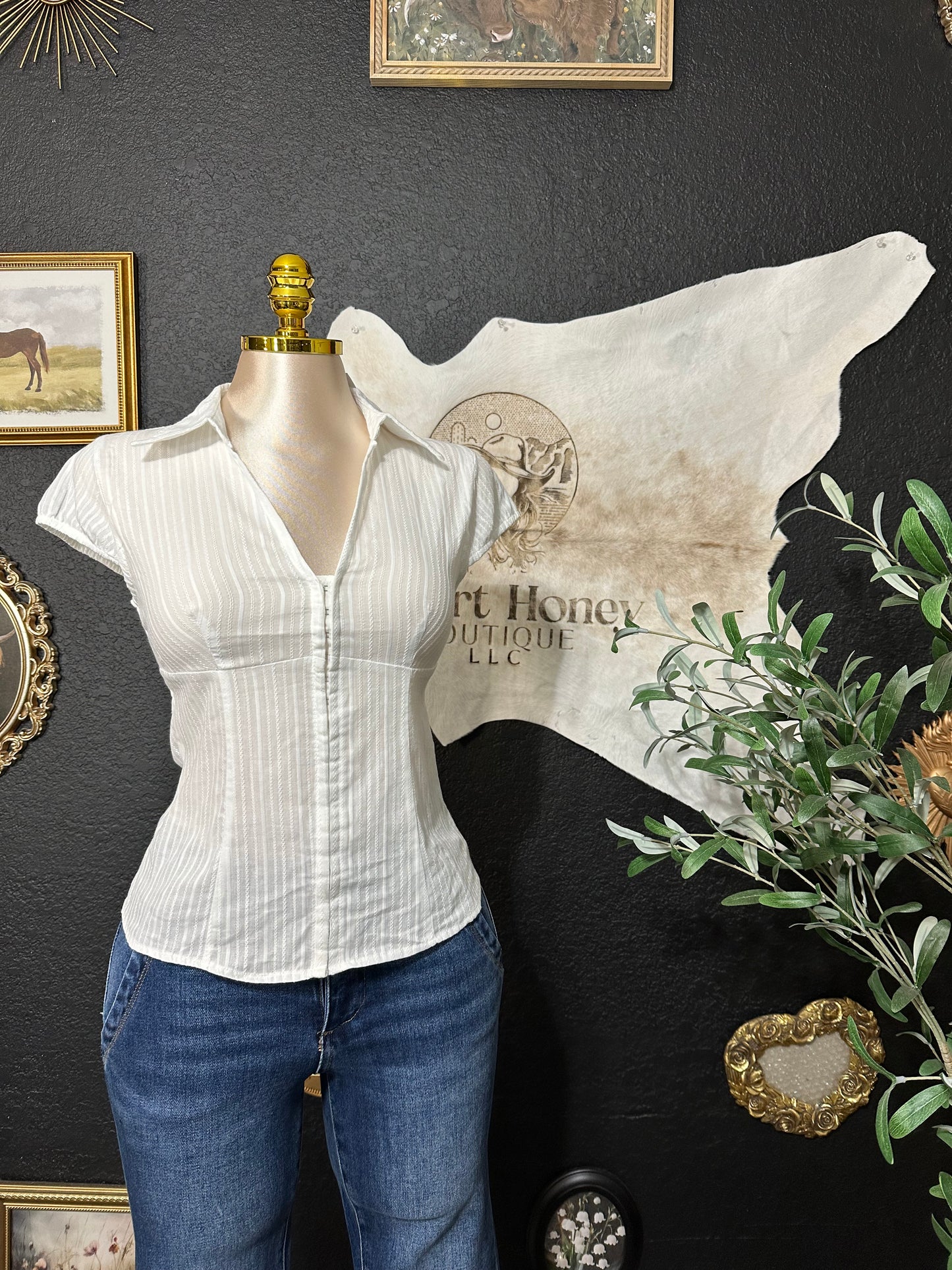 April collard Shirt