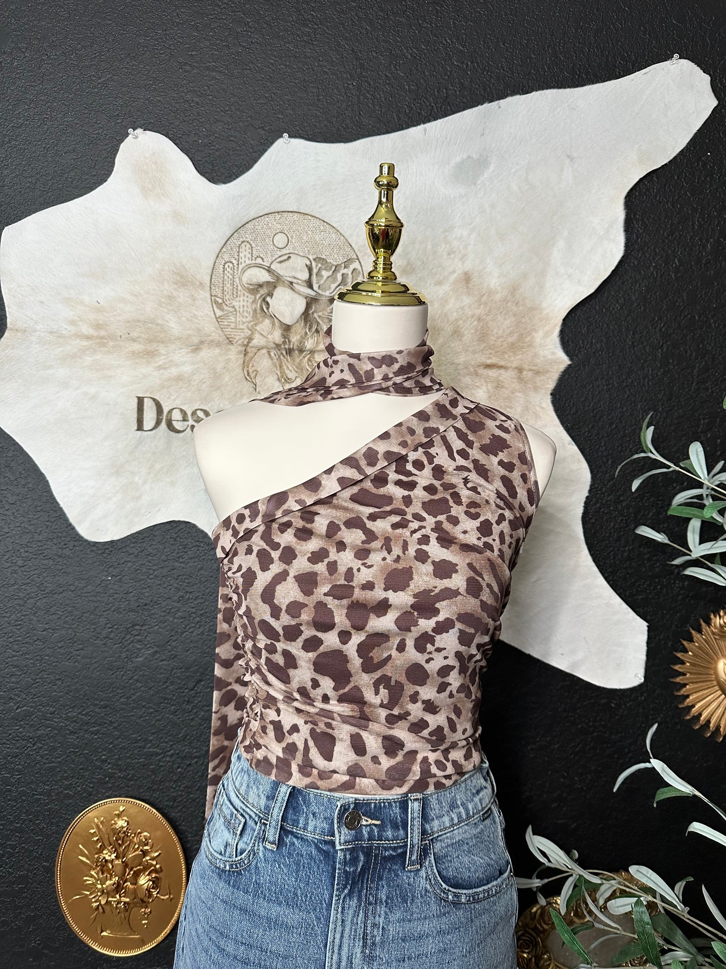 Evianna asymmetrical top