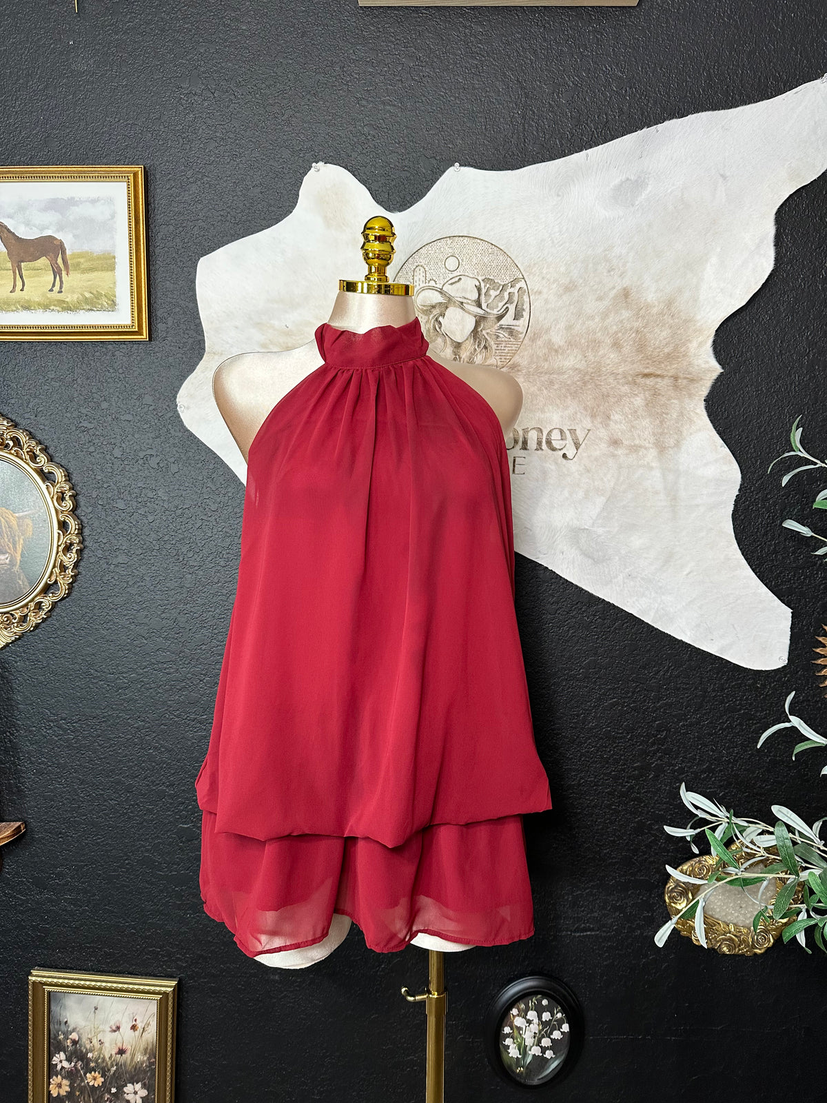 Backless Dress