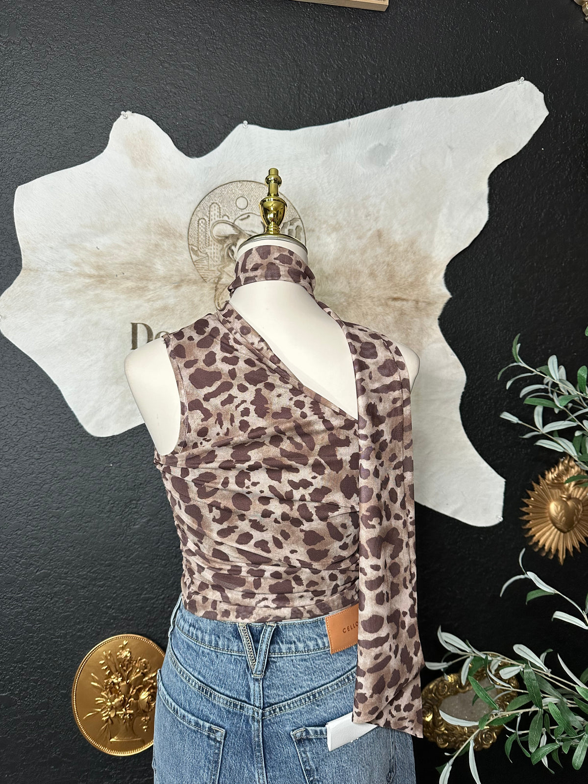 Evianna asymmetrical top
