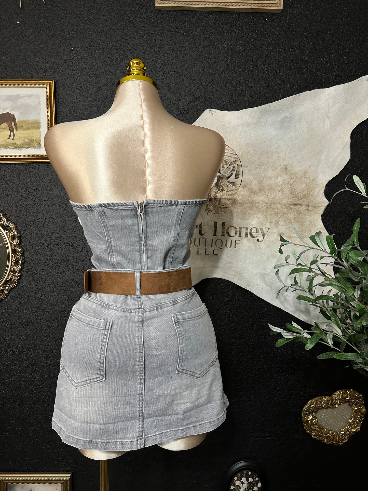 Ceci Demin 2Pc Demin set