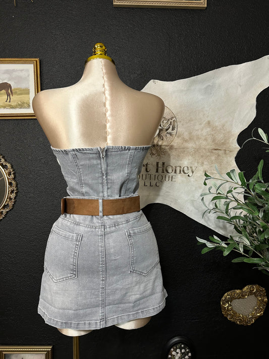 Ceci Demin 2Pc Demin set