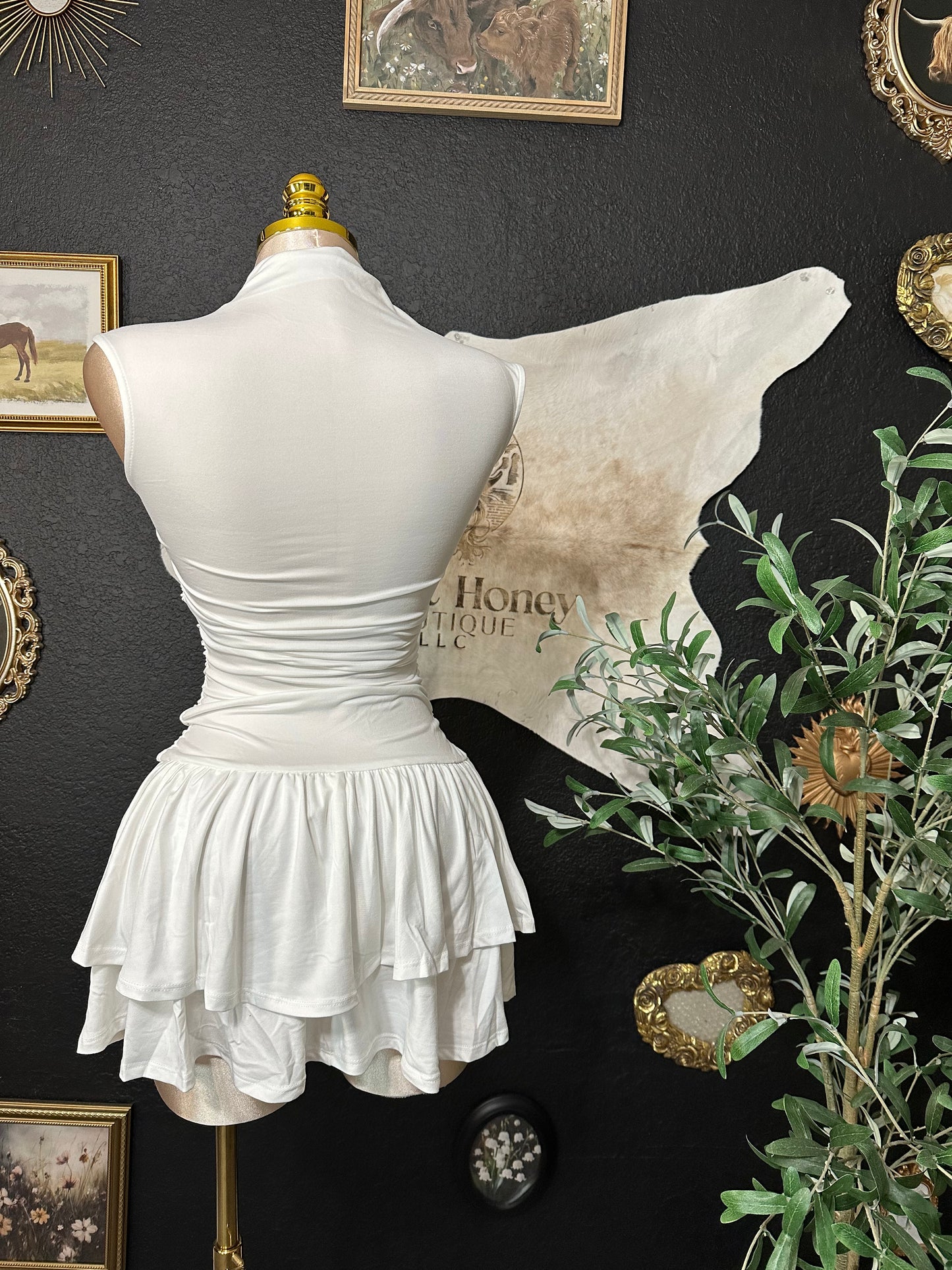 Julia Mock neck Dress